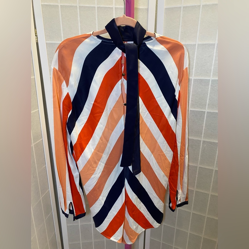 Sass and Bide Stripe Long Sleeve Top